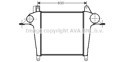 AVA QUALITY COOLING Kompressoriõhu radiaator MN4044